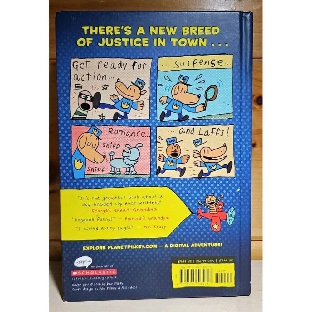 Dog Man by Dav Pilkey (2016, Hardcover)